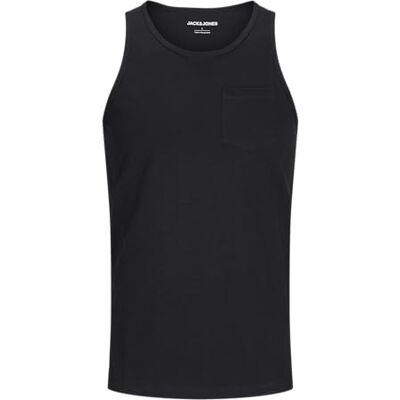 12270577-4667267 Jjjake Tampa Pocket Slub Tank top, czarny, M 12270577-4667267 Jjjake Tampa Pocket Slub Tank top, czarny, M
