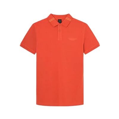 HM563226 Hackett London Męska koszulka polo z końcówkami, Pomarańczowy (pomarańczowy), S HM563226 Hackett London Męska koszulka polo z końcówkami, Pomarańczowy (pomarańczowy), S