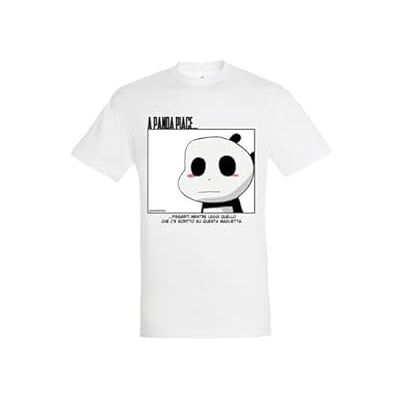 264332 gigaciao t-Shirt a Panda Lubi naprawić cię Biały (t-Shirt s), Wielobarwny, S 264332 gigaciao t-Shirt a Panda Lubi naprawić cię Biały (t-Shirt s), Wielobarwny, S