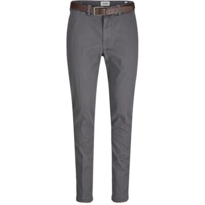 12279249-4779097 JACK & JONES Jpstmarco Franco Chino W Belt, castlerock, 30W / 32L 12279249-4779097 JACK & JONES Jpstmarco Franco Chino W Belt, castlerock, 30W / 32L