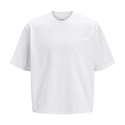 12273145-4703087 Jack & Jones Jcoblanks Heavytee SS Crew Neck, Bright White, M 12273145-4703087 Jack & Jones Jcoblanks Heavytee SS Crew Neck, Bright White, M