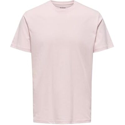 22025208-4896608 ONLY & SONS Onsmax Life SS Stitch Tee Noos, Faliowany różowy, S 22025208-4896608 ONLY & SONS Onsmax Life SS Stitch Tee Noos, Faliowany różowy, S