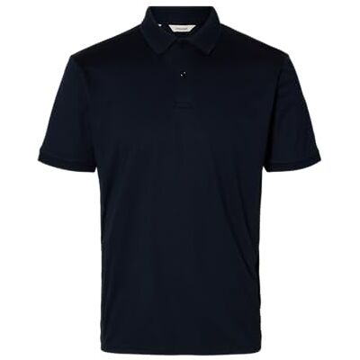 16099994-4916433 SELECTED MEN Slhfave Button Ss Polo Noos, sky captain, M 16099994-4916433 SELECTED MEN Slhfave Button Ss Polo Noos, sky captain, M