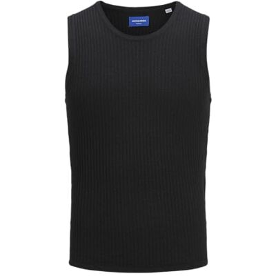 12272814-4700525 Jormarrakech Knit Tank Top, czarny, XL 12272814-4700525 Jormarrakech Knit Tank Top, czarny, XL
