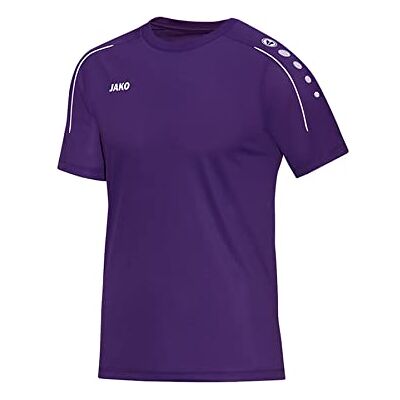 6150 JAKO męski T-shirt Classico T-shirt fioletowy liliowy M 6150 JAKO męski T-shirt Classico T-shirt fioletowy liliowy M