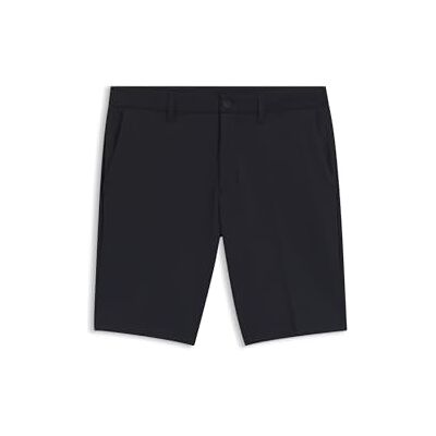 50540337 BOSS Męskie szorty S Commuter Slim-Fit z wodoodpornej tkaniny stretch, Dark Blue402., 90 50540337 BOSS Męskie szorty S Commuter Slim-Fit z wodoodpornej tkaniny stretch, Dark Blue402., 90