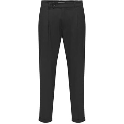 22034796-4816217 ONLY & SONS Onslou Kaleb Slim Taper Check 0365 Pant, Szare paski do przypinania, XXL 22034796-4816217 ONLY & SONS Onslou Kaleb Slim Taper Check 0365 Pant, Szare paski do przypinania, XXL