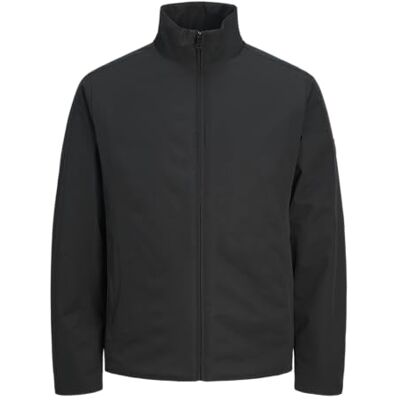 12260044 JACK & JONES Jprccicity Stand Collar Jacket Kurtka męska, Czarny, M, czarny, M 12260044 JACK & JONES Jprccicity Stand Collar Jacket Kurtka męska, Czarny, M, czarny, M