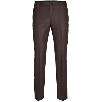 12141112 JACK & JONES Męskie spodnie garniturowe Jprsolaris Trouser Noos, Mulcz/Fit: super slim fit, 50 12141112 JACK & JONES Męskie spodnie garniturowe Jprsolaris Trouser Noos, Mulcz/Fit: super slim fit, 50