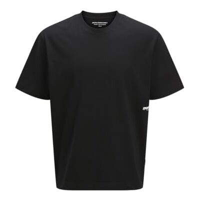 12273440-4706128 Jack & Jones Jcounion Small Print Tee SS Crew Neck, czarny, XL 12273440-4706128 Jack & Jones Jcounion Small Print Tee SS Crew Neck, czarny, XL