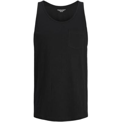 12273165-4703370 Jorvarenna Slub Tank Top, czarny, M 12273165-4703370 Jorvarenna Slub Tank Top, czarny, M