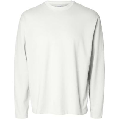 16097847-4752720 SELECTED FEMME Slhlooseoscar Ls O-Neck Tee Noos, Bright White, L 16097847-4752720 SELECTED FEMME Slhlooseoscar Ls O-Neck Tee Noos, Bright White, L