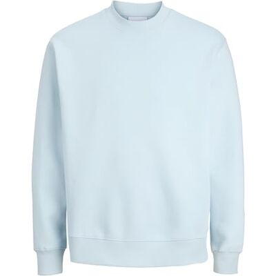 12259945-4892978 JACK & JONES Crew Neck Jjeurban Edge Noos Bluza z okrągłym dekoltem, Niebieska, XXL Mężczyźni, Niebieski Niebiański, XXL 12259945-4892978 JACK & JONES Crew Neck Jjeurban Edge Noos Bluza z okrągłym dekoltem, Niebieska, XXL Mężczyźni, Niebieski Niebiański, XXL