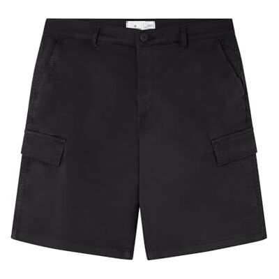 439943 SPRINGFIELD Berm Chino Cargo Bermudy męskie, Kolor czarny, 42 439943 SPRINGFIELD Berm Chino Cargo Bermudy męskie, Kolor czarny, 42