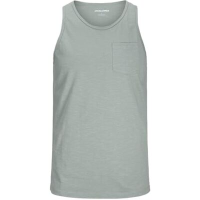 12270577-4667269 Jjjake Tampa Pocket Slub Tank top, Iceberg Green, S 12270577-4667269 Jjjake Tampa Pocket Slub Tank top, Iceberg Green, S