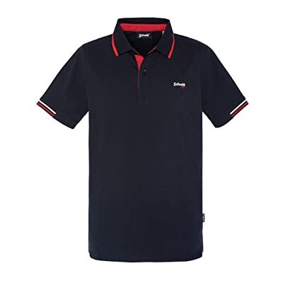 PSDEVON Schott NYC męska koszulka polo , grantowy, XL PSDEVON Schott NYC męska koszulka polo , grantowy, XL