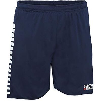 6061040910 Derbystar Hyper Unisex spodnie, granatowy biały, M 6061040910 Derbystar Hyper Unisex spodnie, granatowy biały, M
