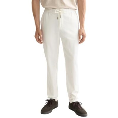 179180 Scotch & Soda Warren Chino spodnie męskie na co dzień, Off White, 28W / 32L 179180 Scotch & Soda Warren Chino spodnie męskie na co dzień, Off White, 28W / 32L