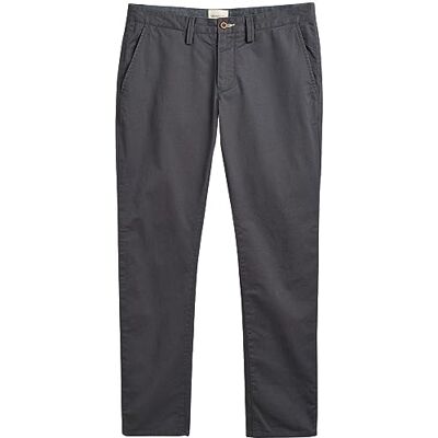 1505221 GANT Chinosy Slim Twill, antracytowy, 44W / 36L 1505221 GANT Chinosy Slim Twill, antracytowy, 44W / 36L