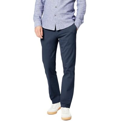 79488-0012-400-36 32 DOCKERS Męskie chinosy Slim Fit Ultimate z Smart 360 Flex, Pembroke, 36W / 32L 79488-0012-400-36 32 DOCKERS Męskie chinosy Slim Fit Ultimate z Smart 360 Flex, Pembroke, 36W / 32L