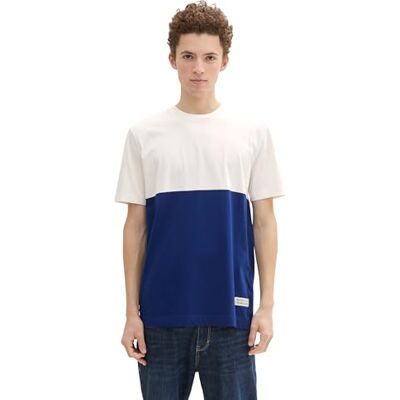 1044756 TOM TAILOR Denim T-shirt męski, 35788 Space Cadet Blue, XS 1044756 TOM TAILOR Denim T-shirt męski, 35788 Space Cadet Blue, XS