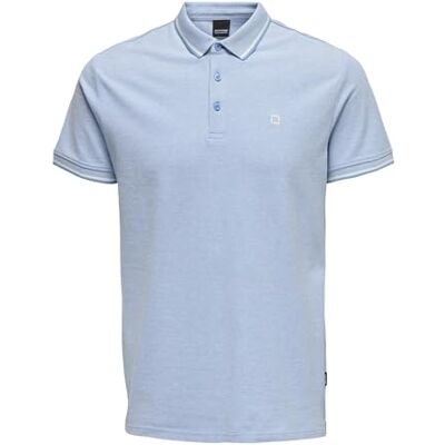 22024827 ONLY & SONS Onsfletcher Slim Ss Polo Noos męska koszulka polo, Marina 2, XL 22024827 ONLY & SONS Onsfletcher Slim Ss Polo Noos męska koszulka polo, Marina 2, XL
