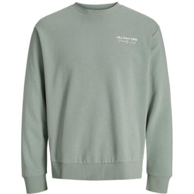 12280711-4799601 JACK & JONES Jjninety Sweat Crew Neck, Iceberg Green, XS 12280711-4799601 JACK & JONES Jjninety Sweat Crew Neck, Iceberg Green, XS