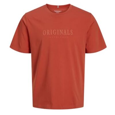 12262494-4712381 JACK & JONES Koszulka męska Jorfrederiksberg SS Crew Neck Noos, Letnia figa, S 12262494-4712381 JACK & JONES Koszulka męska Jorfrederiksberg SS Crew Neck Noos, Letnia figa, S