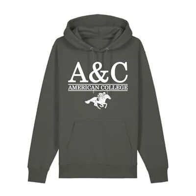 ACS25SW5 KAKI S AMERICAN COLLEGE USA Bluza męska Khaki Rozmiar S Decontract, zielony, S ACS25SW5 KAKI S AMERICAN COLLEGE USA Bluza męska Khaki Rozmiar S Decontract, zielony, S