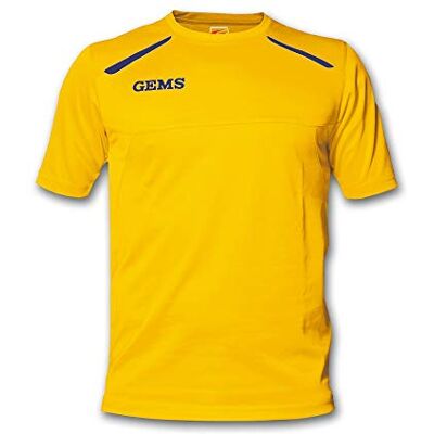 AD01 Gems Męski T-shirt Sud Carolina Żółty/niebieski. L AD01 Gems Męski T-shirt Sud Carolina Żółty/niebieski. L