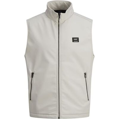 12248911 JACK & JONES Kamizelka męska, Moonbeam, S 12248911 JACK & JONES Kamizelka męska, Moonbeam, S