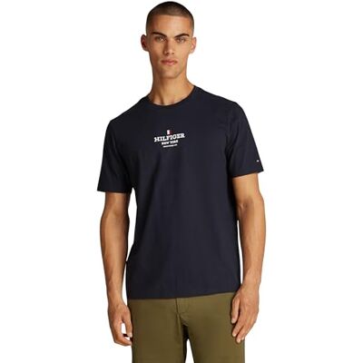 MW0MW38980 Tommy Hilfiger Koszulka męska S/S, Pustynne niebo, XS MW0MW38980 Tommy Hilfiger Koszulka męska S/S, Pustynne niebo, XS
