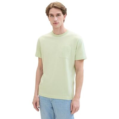 1041783 TOM TAILOR T-shirt męski, 35599 Sea Green Fine Stripe, XXL 1041783 TOM TAILOR T-shirt męski, 35599 Sea Green Fine Stripe, XXL