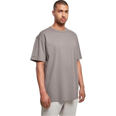 TB3085 Urban Classics Męski T-shirt z bawełny organicznej dla mężczyzn, dostępny w wielu kolorach, rozmiary S 5XL, asfaltowy, M TB3085 Urban Classics Męski T-shirt z bawełny organicznej dla mężczyzn, dostępny w wielu kolorach, rozmiary S 5XL, asfaltowy, M