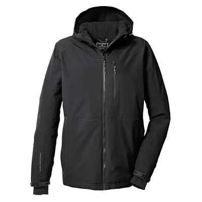 43328-000 killtec Mężczyźni Funkcjonalna kurtka/kurtka outdoorowa z kapturem KOW 81 MN JCKT, schwarz, XXL, 43328-000 killtec Mężczyźni Funkcjonalna kurtka/kurtka outdoorowa z kapturem KOW 81 MN JCKT, schwarz, XXL,