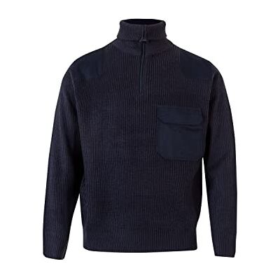 VELILLA Seria 101 sweter (rozmiar XXL), kolor granatowy VELILLA Seria 101 sweter (rozmiar XXL), kolor granatowy