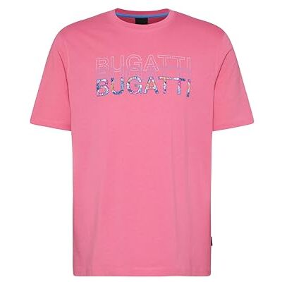 8350-55043A bugatti Męski T-shirt rękaw 1:2, Różowy-740, XL 8350-55043A bugatti Męski T-shirt rękaw 1:2, Różowy-740, XL