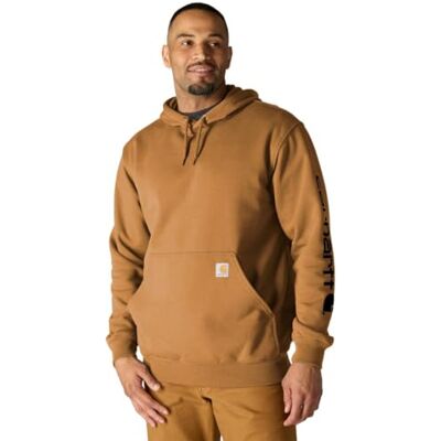 K288-BRN Carhartt M?ska bluza z logo Loose Fit Midweight Graphic, br?zowy (Carhartt), XS K288-BRN Carhartt M?ska bluza z logo Loose Fit Midweight Graphic, br?zowy (Carhartt), XS