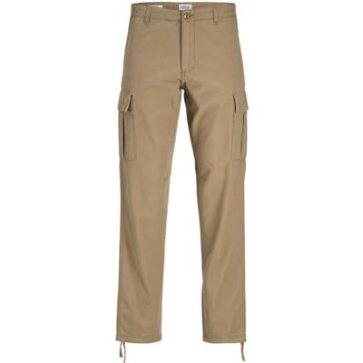 12264152 JACK&JONES PLUS Jpstkane Jjbarkley Cargo Pant Noos Pls spodnie cargo męskie, Elmwood, 40W / 34L 12264152 JACK&JONES PLUS Jpstkane Jjbarkley Cargo Pant Noos Pls spodnie cargo męskie, Elmwood, 40W / 34L