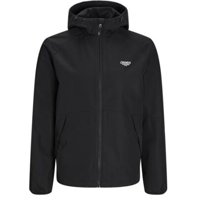 12260451 Jack&Jones JORBUSHWICK kurtka męska, czarna, XXL, czarny, XXL 12260451 Jack&Jones JORBUSHWICK kurtka męska, czarna, XXL, czarny, XXL