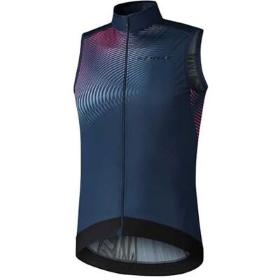 PCWWBRWVE22ML1804 SHIMANO S-phyre Wind Winter Vest Print Kamizelka Unisex Dorosły PCWWBRWVE22ML1804 SHIMANO S-phyre Wind Winter Vest Print Kamizelka Unisex Dorosły