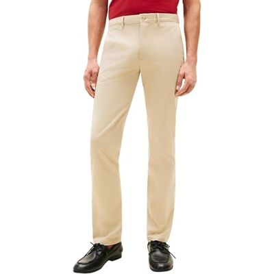 MW0MW40262 Tommy Hilfiger Męskie spodnie Denton Essential Twill Chino, khaki, 32W / 34L MW0MW40262 Tommy Hilfiger Męskie spodnie Denton Essential Twill Chino, khaki, 32W / 34L