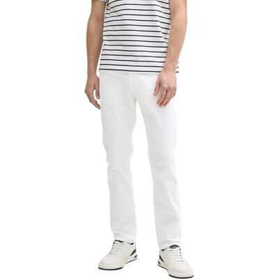 1035878 TOM TAILOR Męskie dżinsy Josh Regular Slim, 10101 White Denim, 28W / 34L 1035878 TOM TAILOR Męskie dżinsy Josh Regular Slim, 10101 White Denim, 28W / 34L