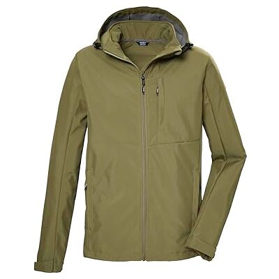 42814-000 killtec Mężczyźni Kurtka softshell/kurtka outdoorowa z kapturem KOS 103 MN SFTSHLL JCKT, grünes moos, XXL, 42814-000 killtec Mężczyźni Kurtka softshell/kurtka outdoorowa z kapturem KOS 103 MN SFTSHLL JCKT, grünes moos, XXL,