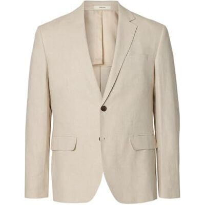 16093870-4651387 Selected Homme Slhreg-Malik Sun Blz Noos, owsianka, 48 16093870-4651387 Selected Homme Slhreg-Malik Sun Blz Noos, owsianka, 48