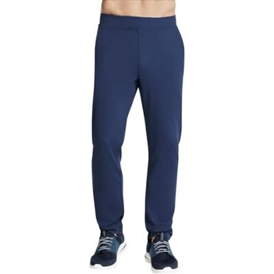 MPT91 Skechers Męskie GO Walk Recharge proste nogawki spodnie, niebieskie irys, XXX L, Niebieska irysa, 3XL MPT91 Skechers Męskie GO Walk Recharge proste nogawki spodnie, niebieskie irys, XXX L, Niebieska irysa, 3XL