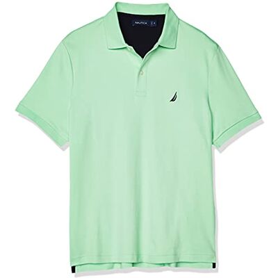 Z73801-3RA-LT Tall Nautica Męska klasyczna dopasowana koszulka polo z krótkim rękawem miękka bawełna Z73801-3RA-LT Tall Nautica Męska klasyczna dopasowana koszulka polo z krótkim rękawem miękka bawełna