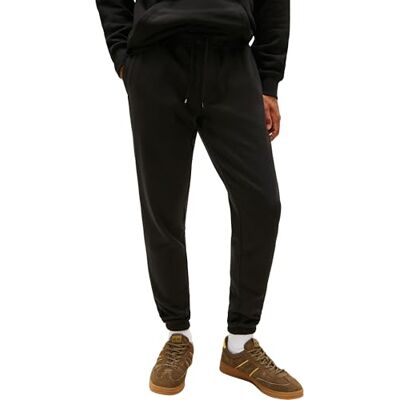 DM0DM20473BDSXXL Tommy Jeans Męskie spodnie do biegania z flagą slim fit ze sznurkiem, czarny (czarny), XXL DM0DM20473BDSXXL Tommy Jeans Męskie spodnie do biegania z flagą slim fit ze sznurkiem, czarny (czarny), XXL