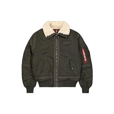 198122-413 Alpha Industries B15-3 TT Bomber Jacket dla mężczyzn Black Olive 198122-413 Alpha Industries B15-3 TT Bomber Jacket dla mężczyzn Black Olive