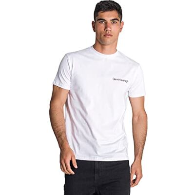 AKM004500 Gianni Kavanagh White Bliss Micro Slim koszulka męska T-Shirt, Biały, XS AKM004500 Gianni Kavanagh White Bliss Micro Slim koszulka męska T-Shirt, Biały, XS